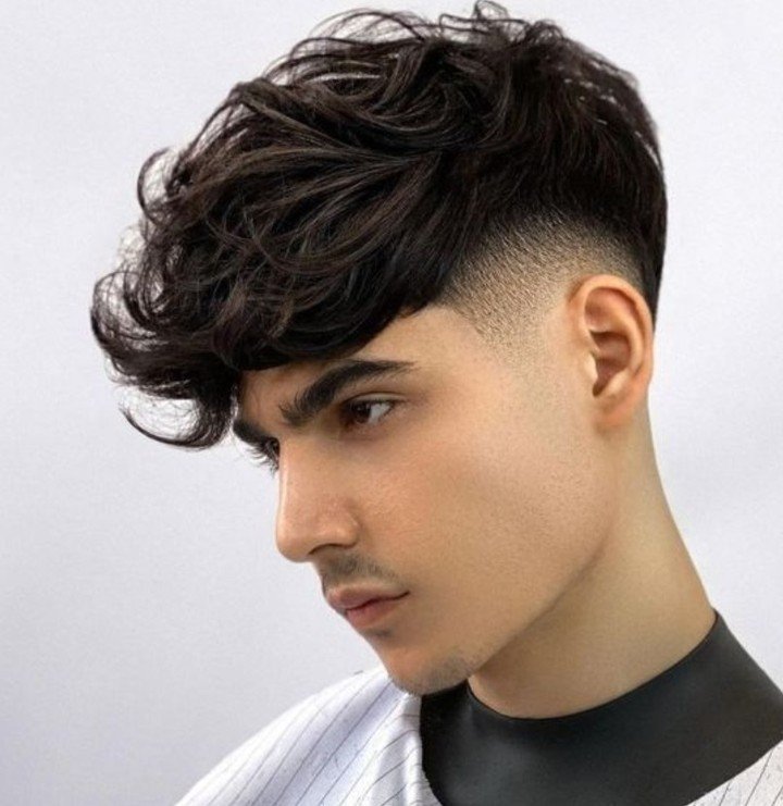 corte com volume na frente