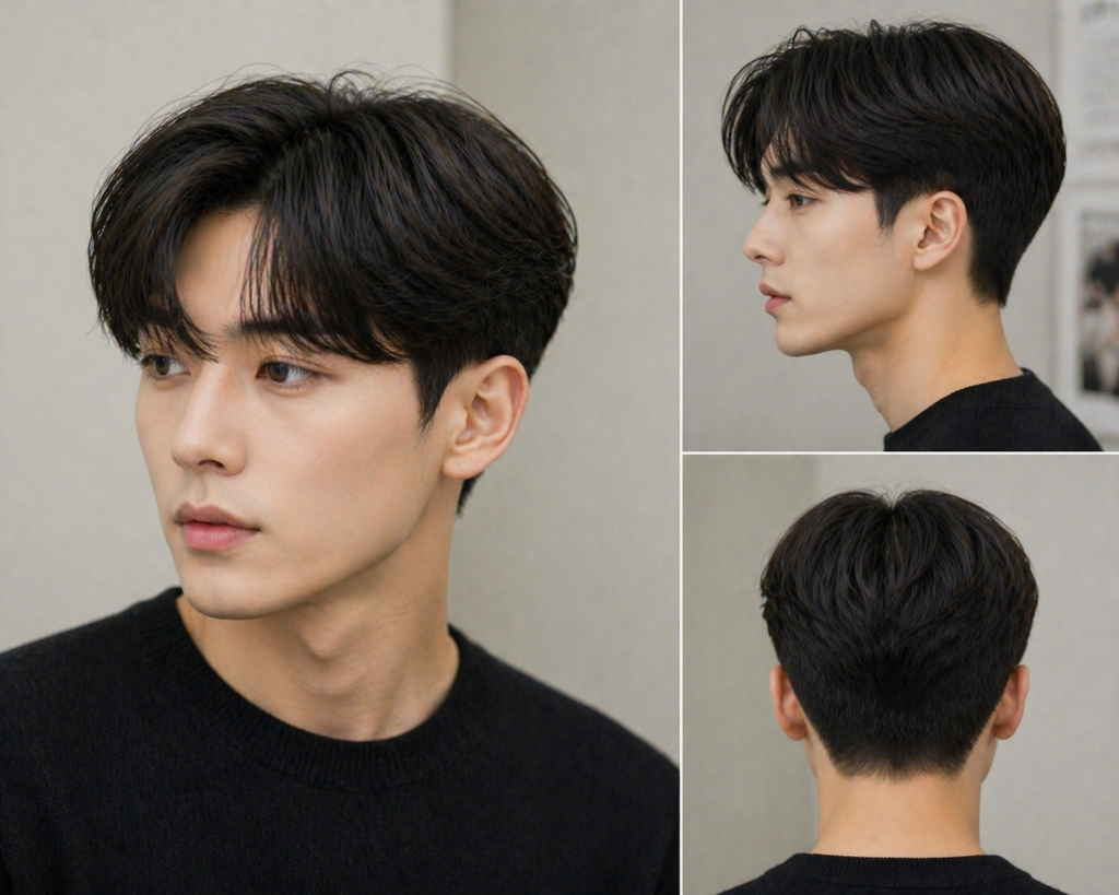 corte two black cut coreano