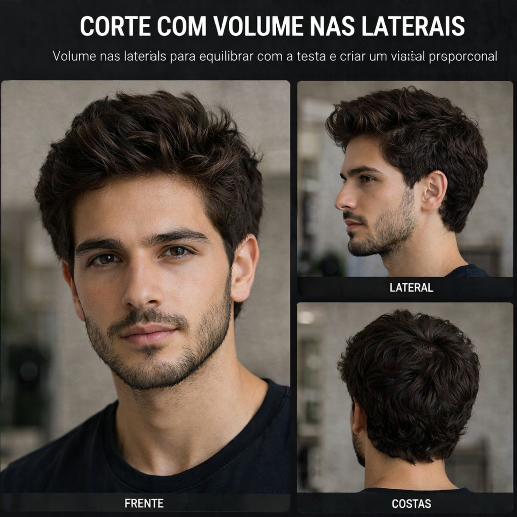 volume nas laterais