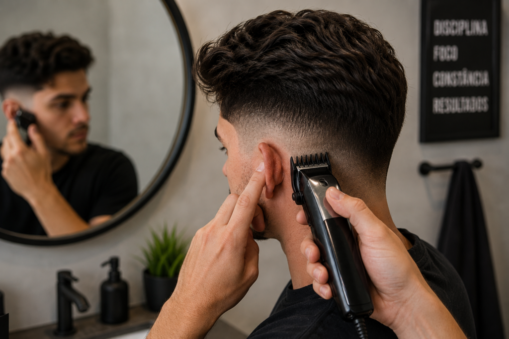 como manter o corte degrade em casa
