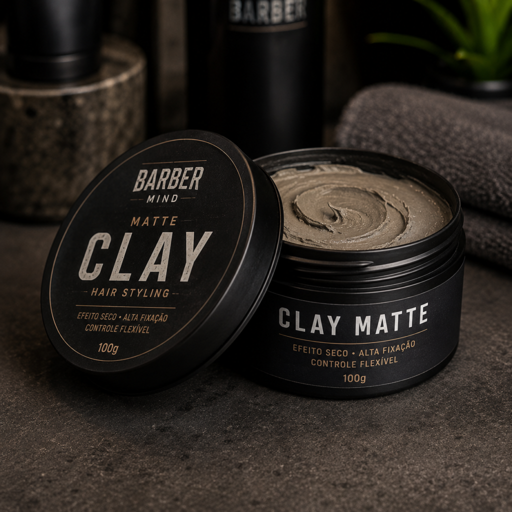 clay para cabelo masculino