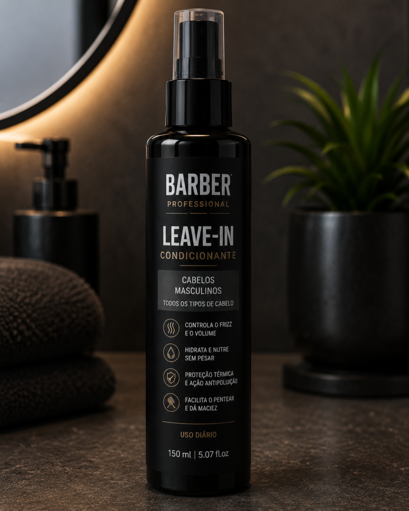 leave in para cabelo masculino