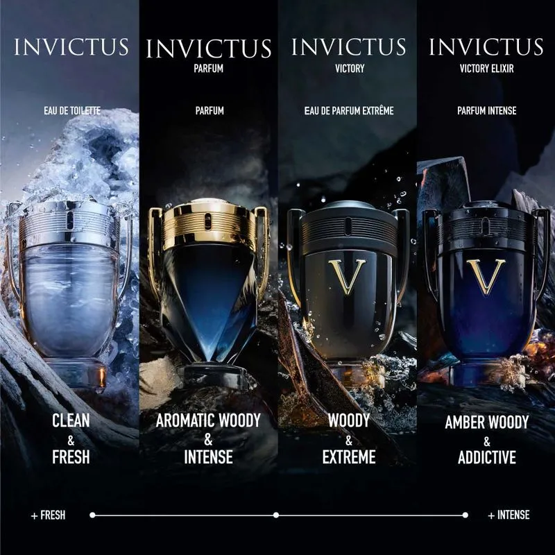 melhores perfumes da linha invictus