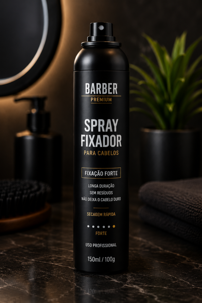 spray fixador para cabelo mascuilino